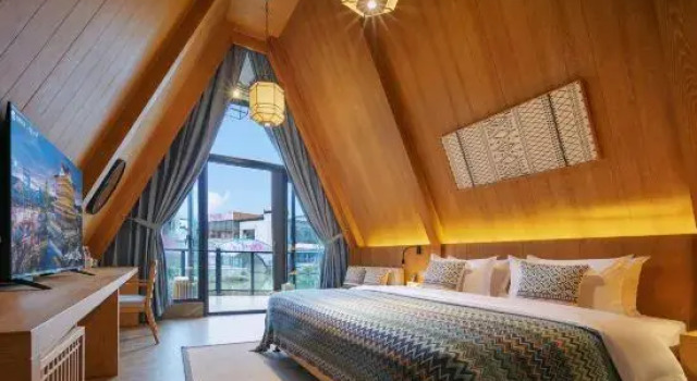 Люкс Wunvzhou Resort Wuxian Caishen Island Light Luxury Hotel