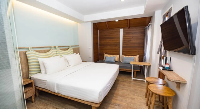 Номер Deluxe с балконом Pastell Oldtown Chiang Mai