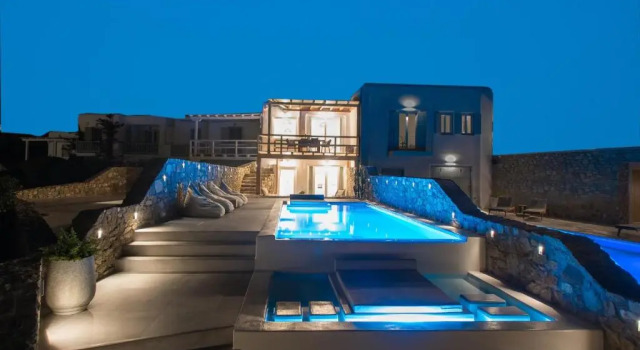 Villa Costa by Whitelist Mykonos, Забронировать Вилла Отели Пляжа Элия с парковкой, Парковка