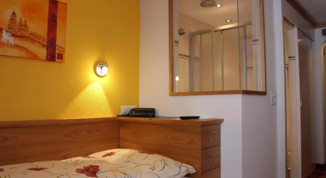 Одноместный номер Standard с балконом Hotel Christiania Saas-Fee