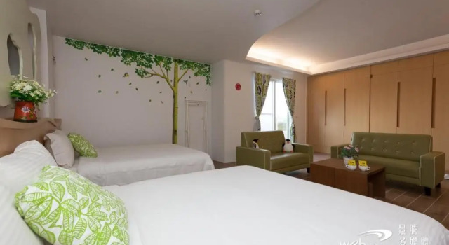 Четырёхместный номер Standard Jin Zhu Ya Homestay