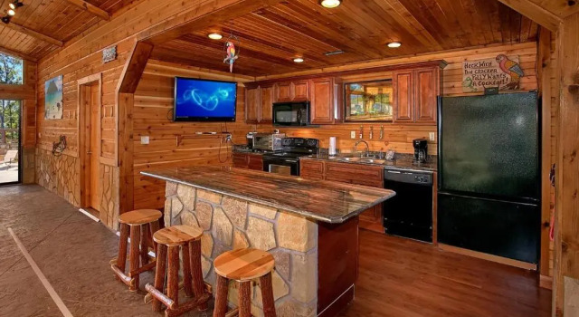 Кровать в общем номере с 6 комнатами POOL Basketball 6 bdrm Theater Grounds