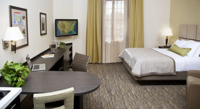 Люкс c 1 комнатой Candlewood Suites North Little Rock by IHG