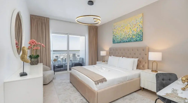 Czechin -Stylish 1BR in Elite Residences, Забронировать Апартаменты/квартира Дубай Эмират Дубай, рядом с Jumeirah Palm Tram Station
