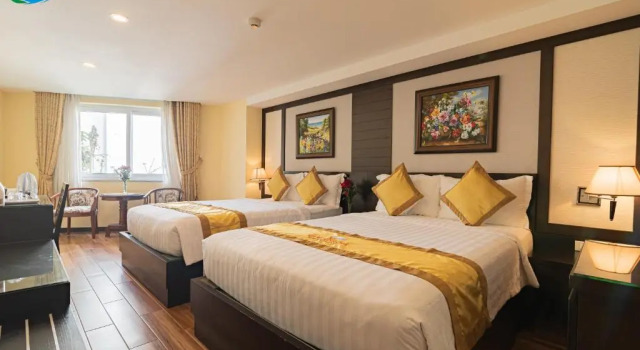 Коттедж Superior Hoang Minh Chau Ba Trieu Hotel