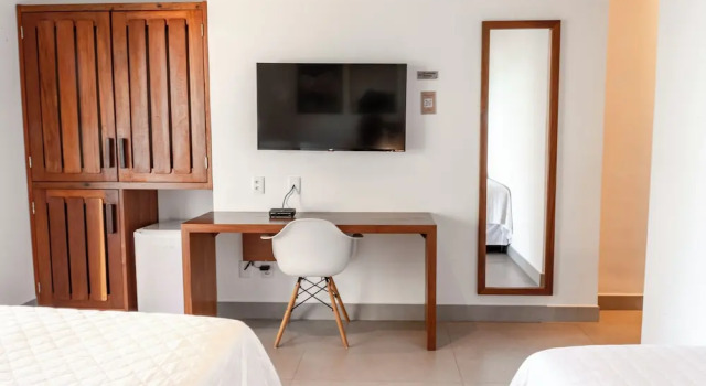 Двухместный номер Deluxe с балконом и с видом на море Hotel Paraiso do Morro