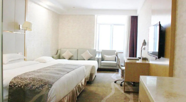 Luksusowy dwuosobowy pokój Xiamen Shu Yue Hotel