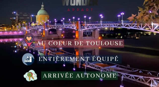 Апартаменты Wonder Appart' 1.2 - Coeur de ville -