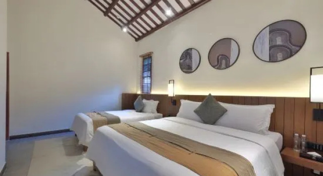 Люкс c 1 комнатой Deng Stone House Pastoral Resort