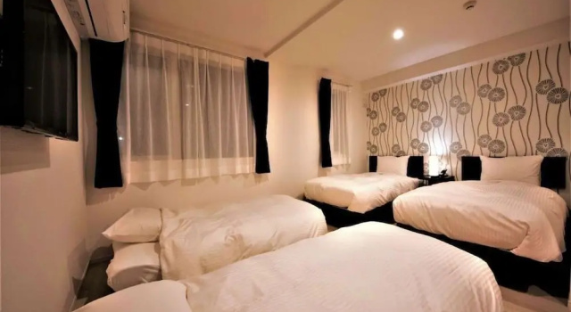 Четырёхместный номер Standard Cozy Inn OTARU