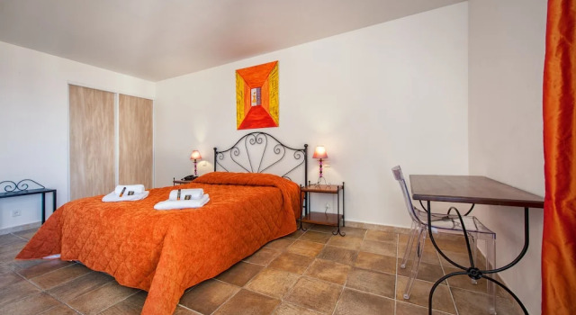 Двухместный номер Superior с видом на море Hotel Les Eucalyptus