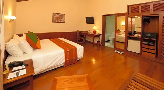 Двухместный номер Deluxe с видом на сад Bagan Thiripyitsaya Sanctuary Resort