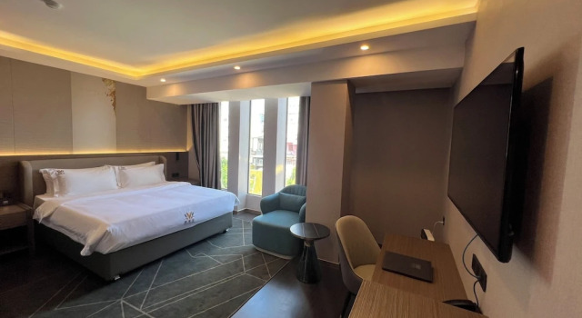 Двухместный номер Deluxe с видом на город Wah Fu Hotel