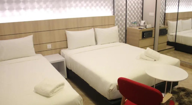 Трёхместный номер Standard с красивым видом из окна Kingston Hotel 2 - Setapak