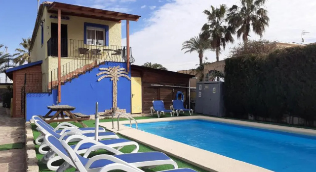 Двухместный номер Standard с видом на бассейн Hostal Oasis