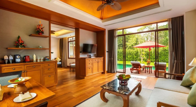 Вилла Pool Grand Deluxe Отель Santiburi Koh Samui