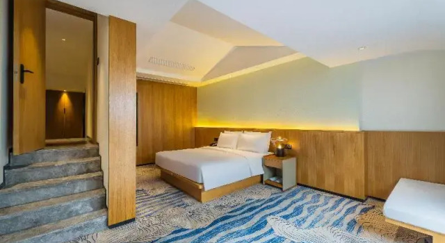 Люкс с 2 комнатами Holiday Inn Wuyi Mountain Water Village