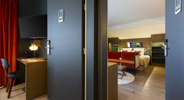Четырёхместный номер Standard Ours Blanc Hotel & Spa
