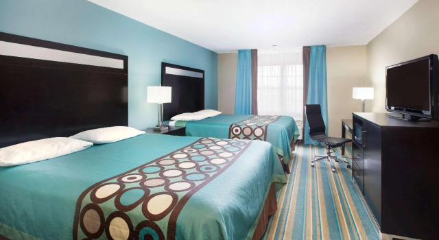 Standard Vierer Zimmer Super 8 by Wyndham Sulphur