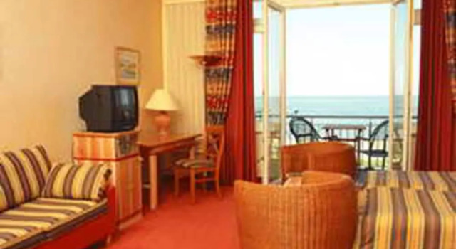 Двухместный номер Comfort с балконом и с видом на океан Strandhotel Möwe