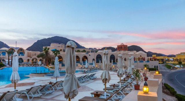 Номер Standard с красивым видом из окна El Wekala Aqua Park Resort