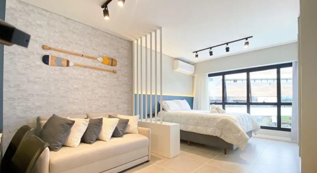 Studio Shopping OKA Floripa - SOK218, Забронировать Дом для отпуска Коттеджи Флорианополиса, Коттедж