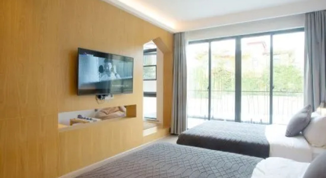 Двухместный семейный люкс Mount Wuyi Yunshan Poetic Light Luxury Designer Home stay