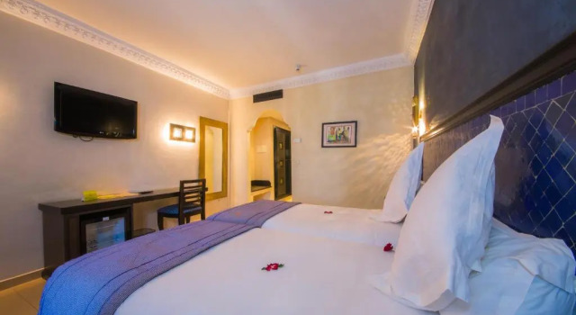 Трёхместный номер Standard с видом на сад Zalagh Kasbah Hotel & Spa