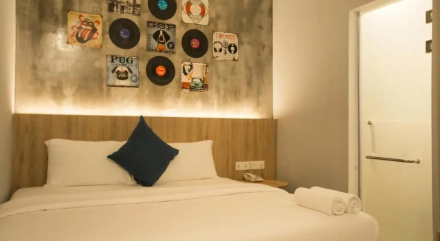 Двухместный номер Standard CIQ HOTEL at Jalan Trus