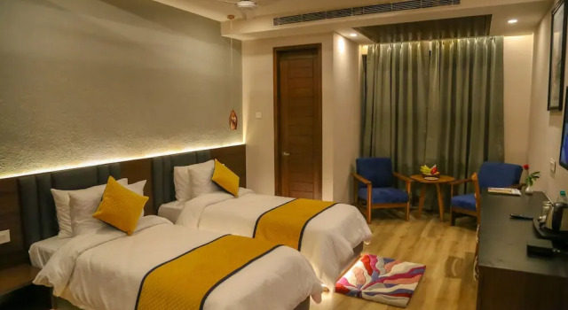 Номер Superior Four Leaf Hotel - Sapphire Blue, Varanasi