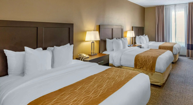 Шестиместный номер Standard Comfort Inn Evanston I-80