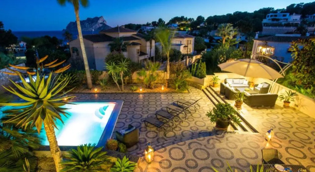 Двухместный номер Standard с видом на море Fustera Villa El Salvador