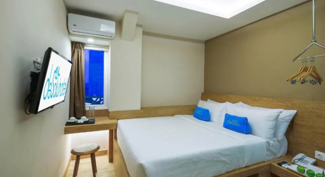 Lüks çift kişilik oda deSatu Hotel
