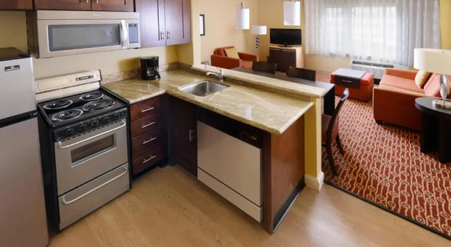 Люкс с 2 комнатами TownePlace Suites by Marriott Galveston Island