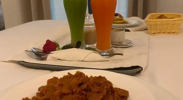 Standaard Eenpersoonskamer uitzicht op de stad Bentark Hotel