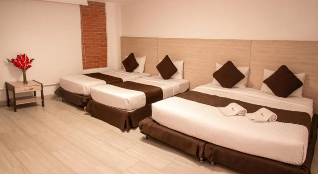 Четырёхместный номер Standard Hotel Bestmark Platino en Chapinero Bogota