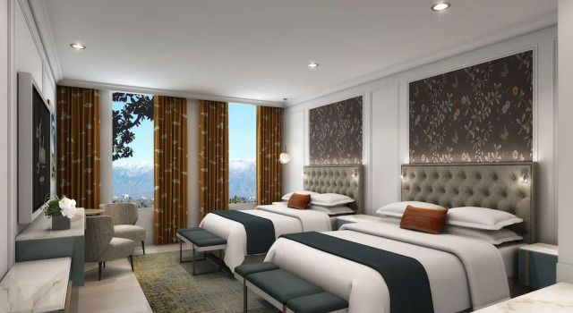 Четырёхместный номер Standard The Jordan San Gabriel, Curio Collection by Hilton