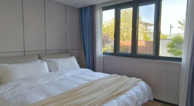 Люкс с 2 комнатами с красивым видом из окна Taiping Lake Zai Shui Yi Fang Vacation Apartment