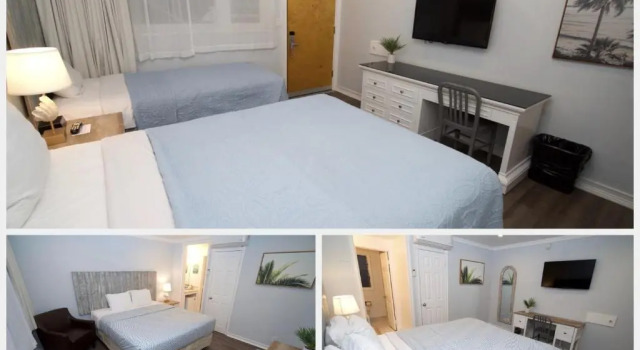 Четырёхместный номер Standard Ocean Lodge Santa Monica Beach Hotel