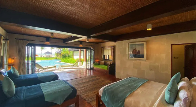 Семейная вилла Luxury с балконом Kudat Riviera Exclusive Beach Villas