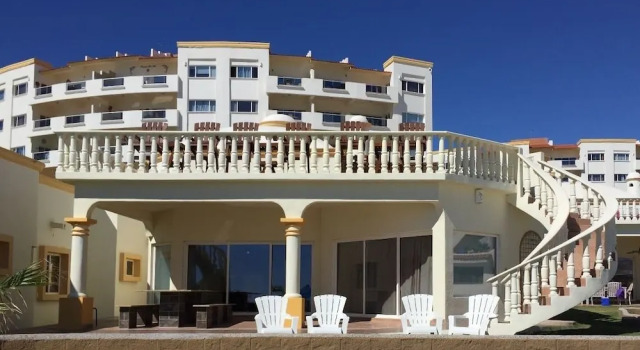 Stunning 4 Bedroom Beach Villa on Sandy Beach at Las Palmas Beach Resort V14 4 Villa by RedAwning, Book Resort Puerto Penasco Sonora
