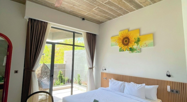 Номер Deluxe с видом на окрестности Tournesol Villa Dalat