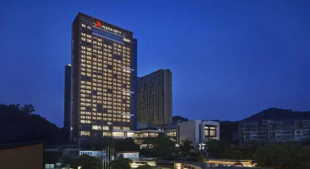Номер Deluxe Zhuhai Marriott Hotel