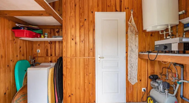 Venez decouvrir cette maison familiale de 100m2 situee a Lacanau, detente garantie, Prenota Hotel Hotel a Aquitania con piscina, Piscina