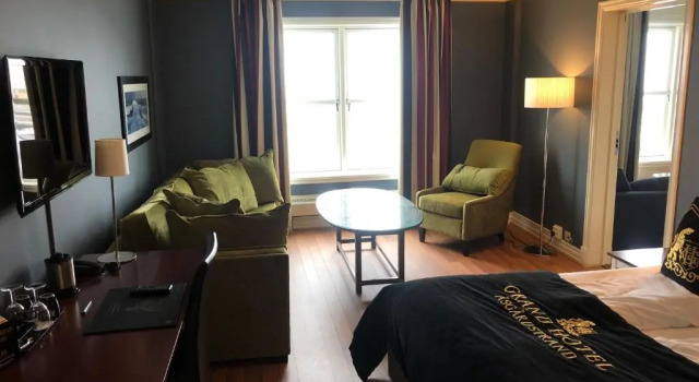 Люкс Grand Hotel Åsgårdstrand - Unike Hoteller