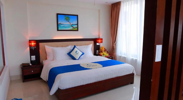 Люкс c 1 комнатой Blue Wave Hotel