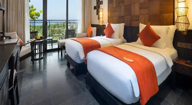 Двухместный номер Deluxe с балконом и с видом на море Amiana Resort Cam Ranh