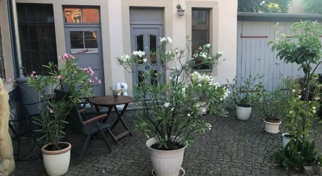 Апартаменты Kunstoase am blauen Haus