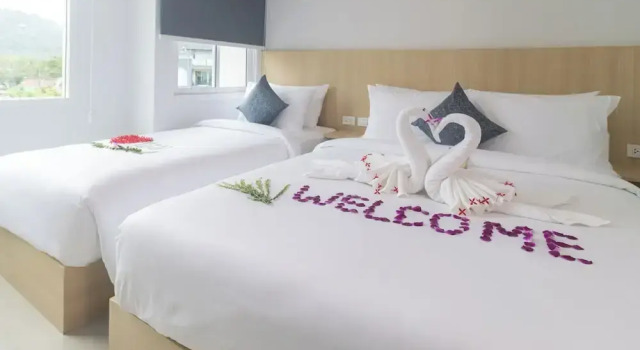 Трёхместный номер Deluxe с видом на город Ao Nang CheapPer Hotel