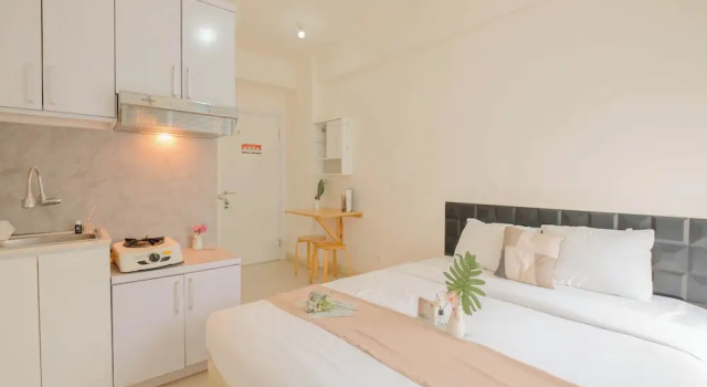 Cozy Studio with Direct Access to Mall at Green Pramuka Apartment, Prenota Appartamento Cempaka Putih 